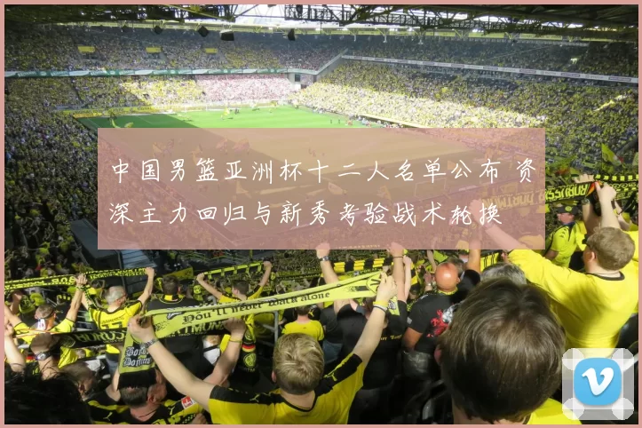 中国男篮亚洲杯十二人名单公布 资深主力回归与新秀考验战术轮换